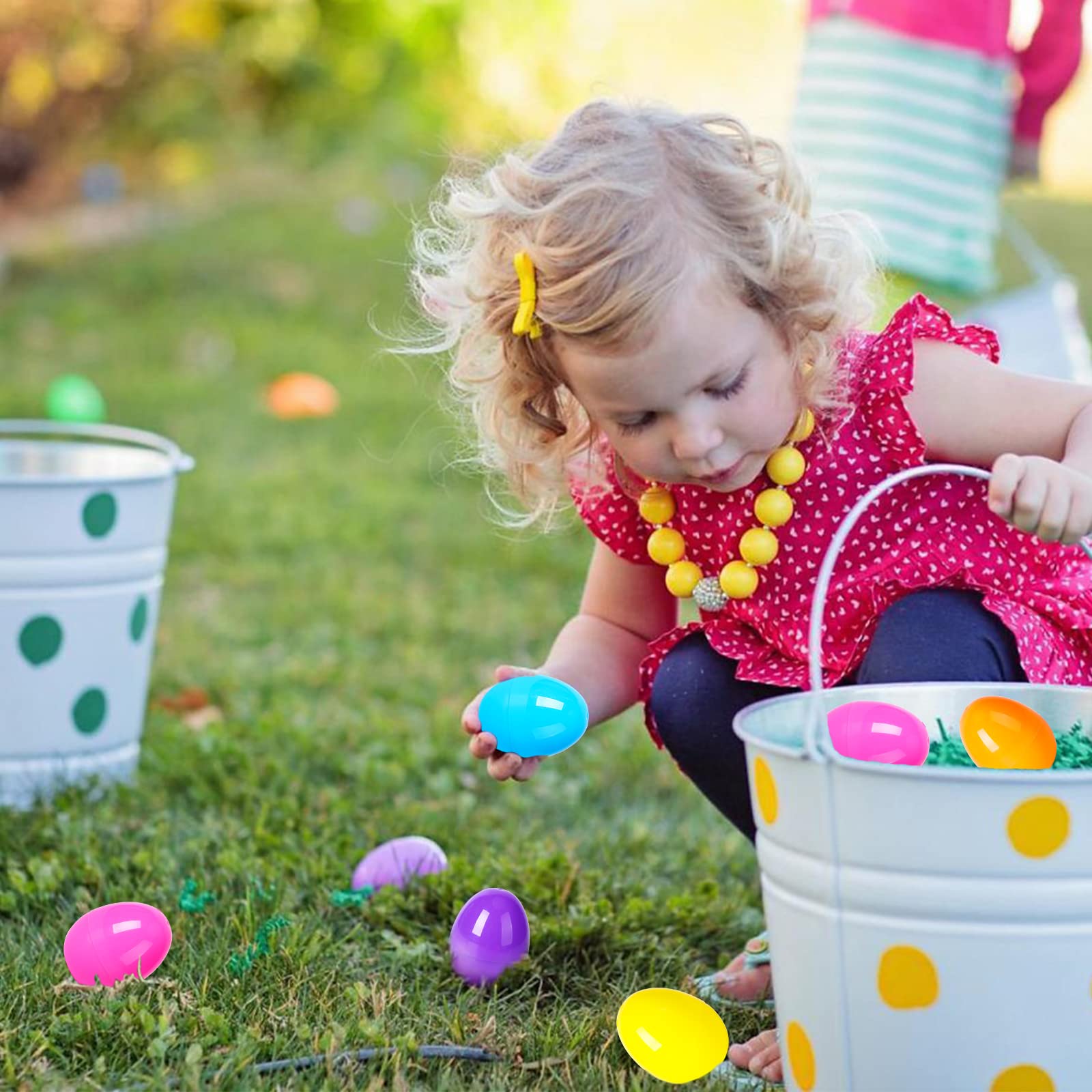 Eco-friendly non-toxic plastic Easter eggs ThinkMax