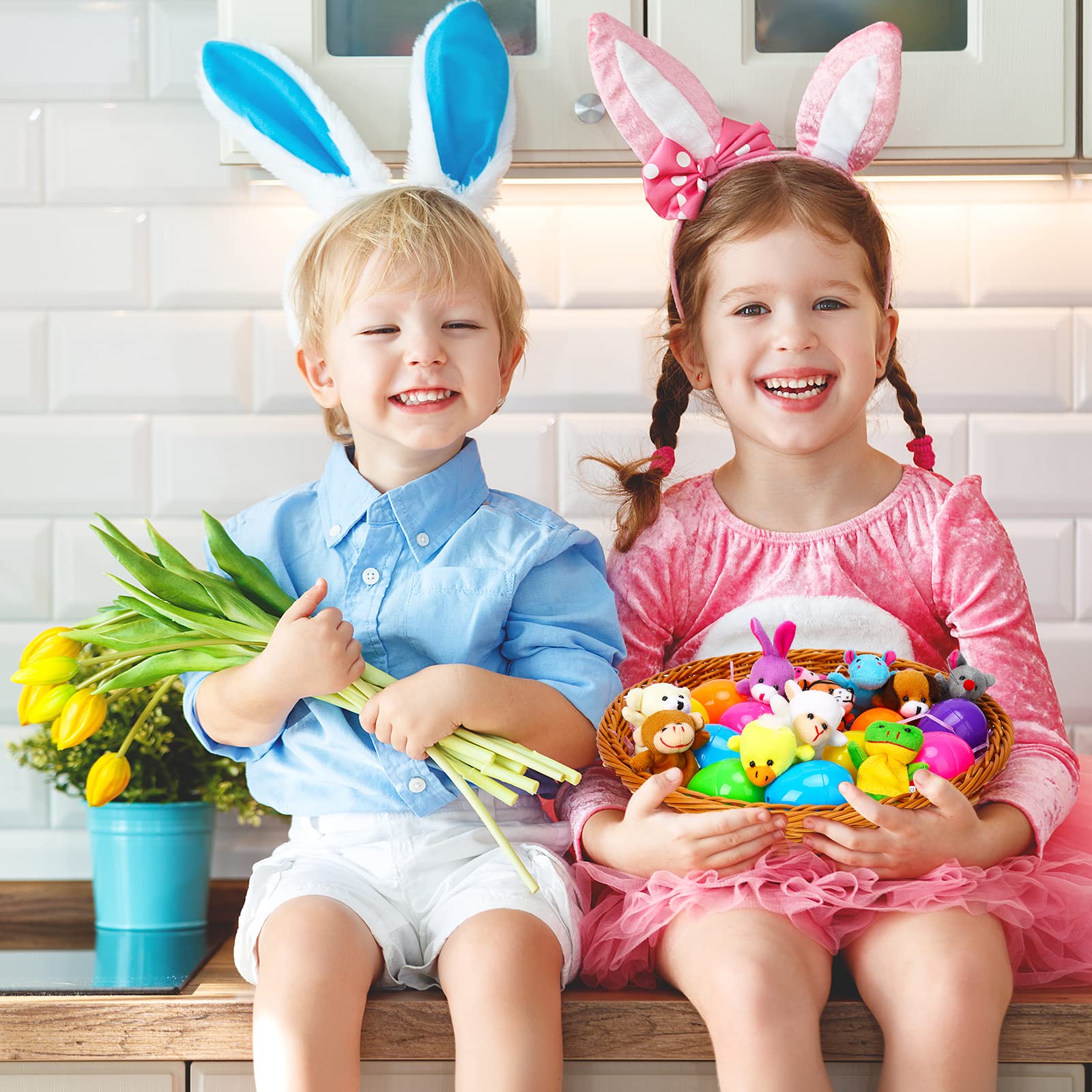 Prefilled eggs save time for Easter egg hunts