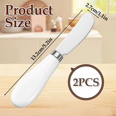 Stainless steel blade on Thinp spreader knife