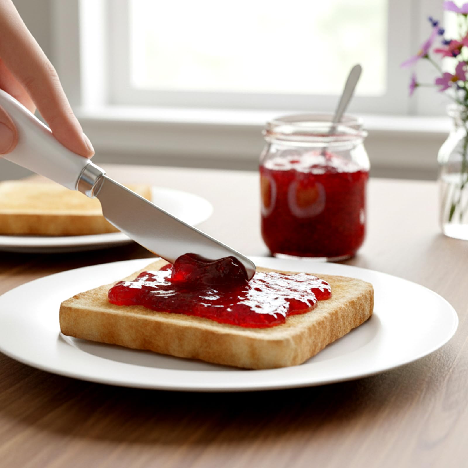 Dishwasher safe butter spreader knife by Thinp