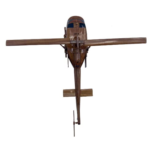 High gloss polyurethane finish on Tesaut UH1 Huey Gunship model