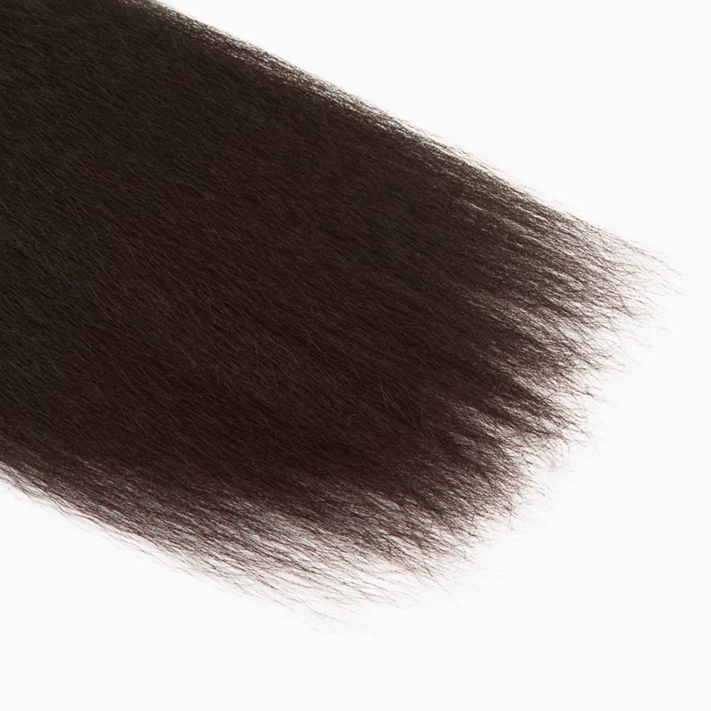 Full cuticle aligned high elasticity kinky straight extensions