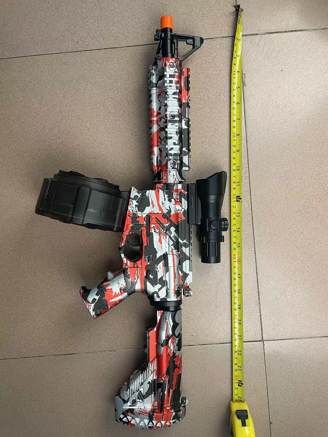 Three months of customer support for Large Electric Gel Splat Blaster