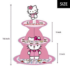 Lightweight cardstock cupcake stand for desserts