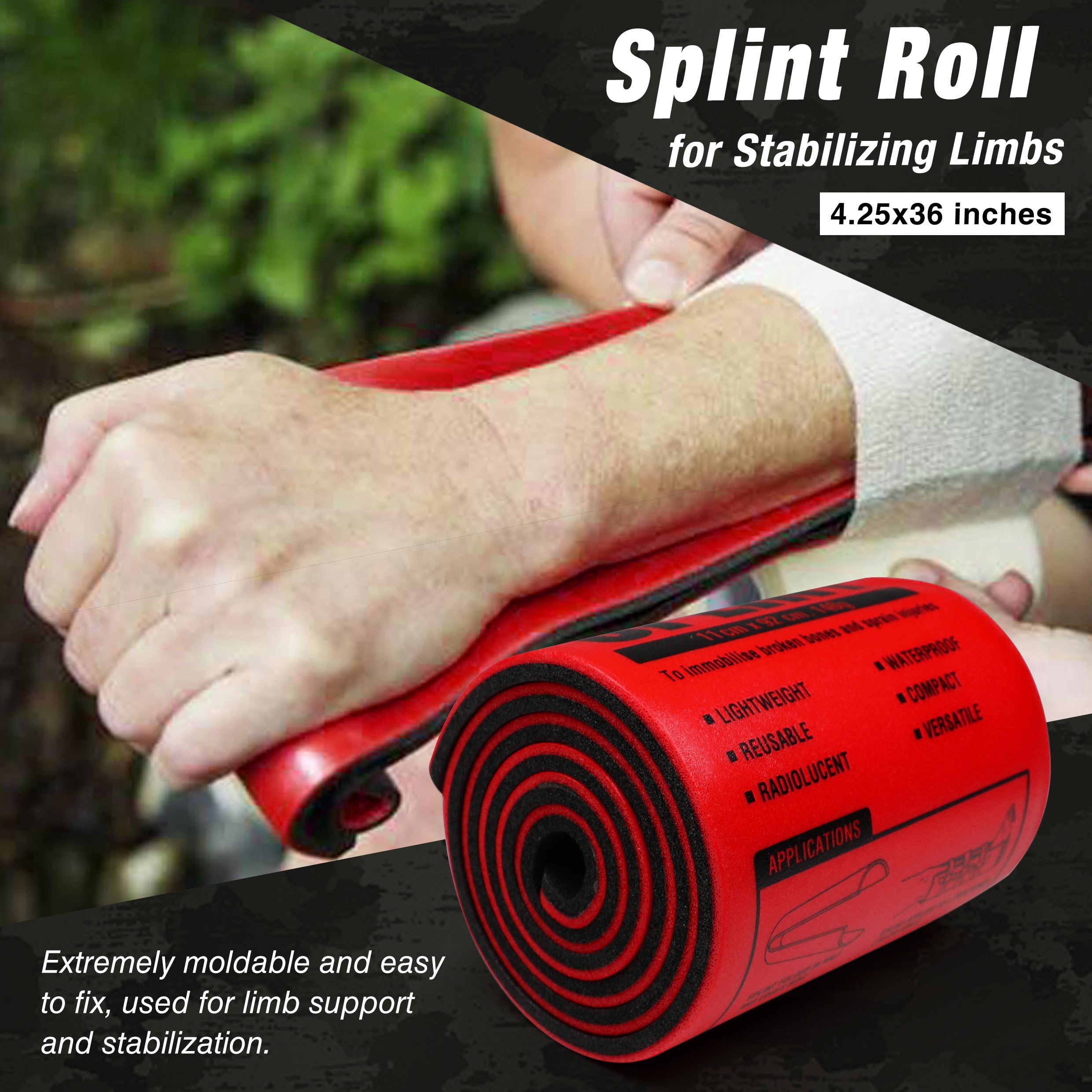 Fully Molle-compatible first aid kit by THRIAID