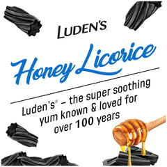 Honey licorice throat lozenges packaging 30 count