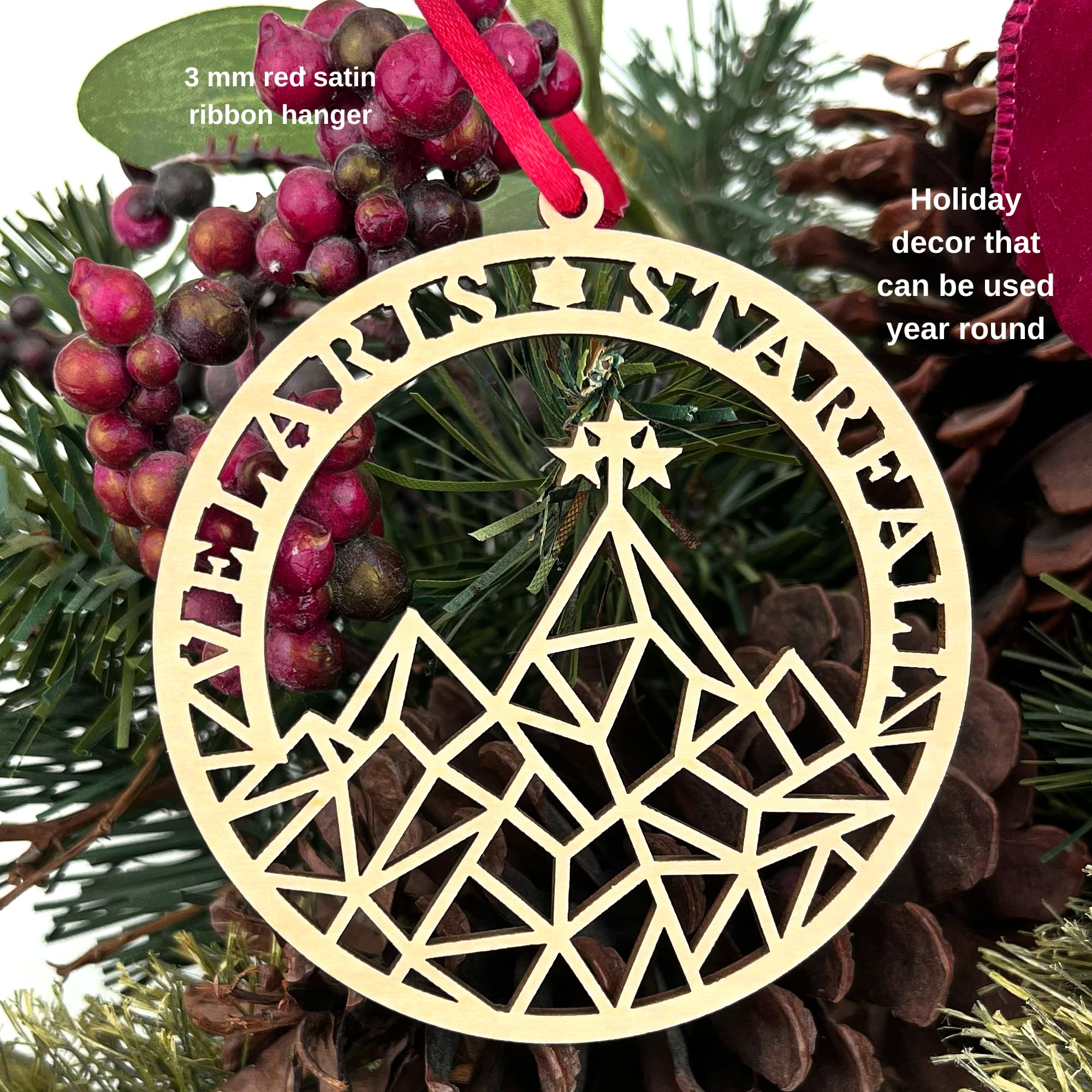 Officially licensed World of S.J. Maas ornament