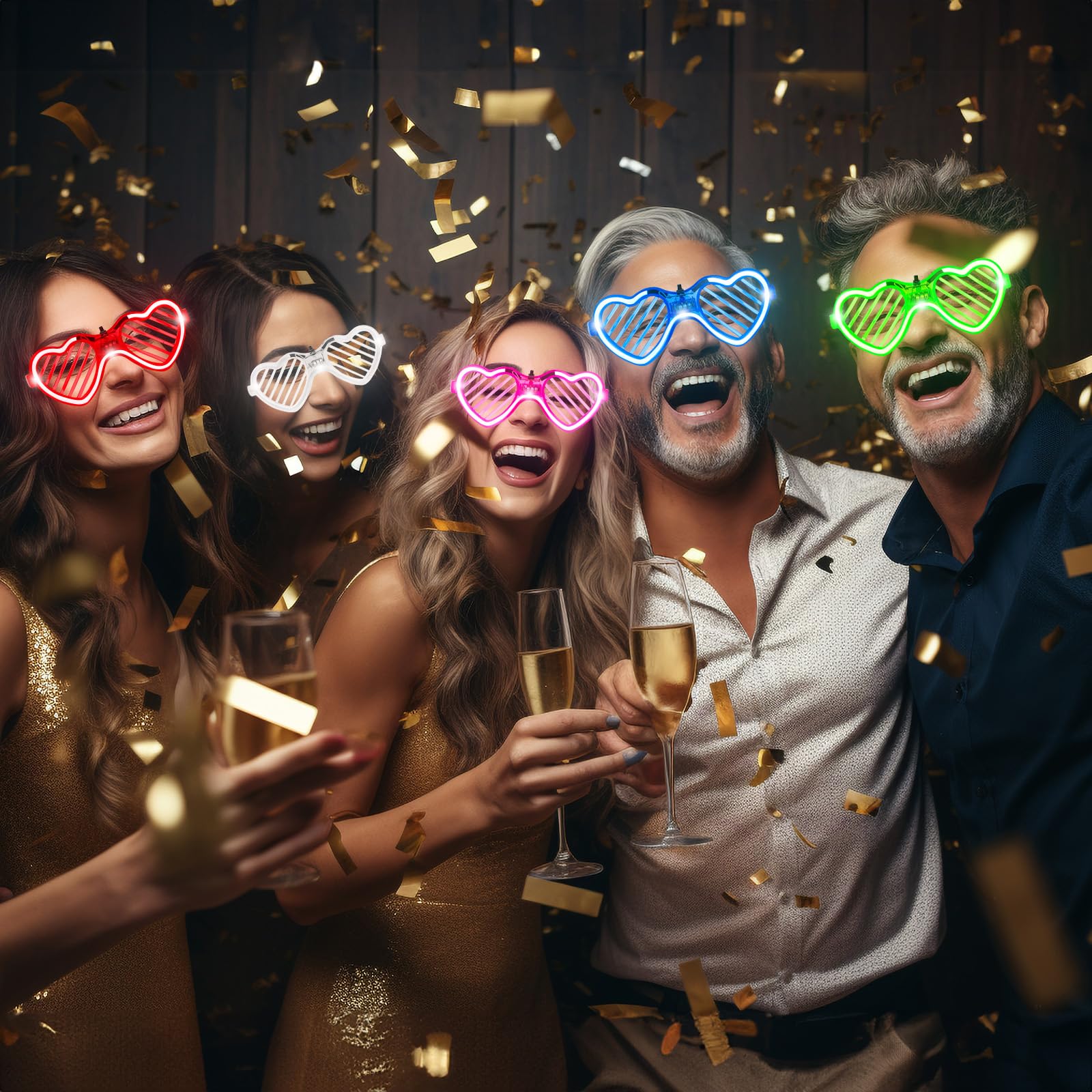 Valentine party favors great for weddings birthdays and glow parties