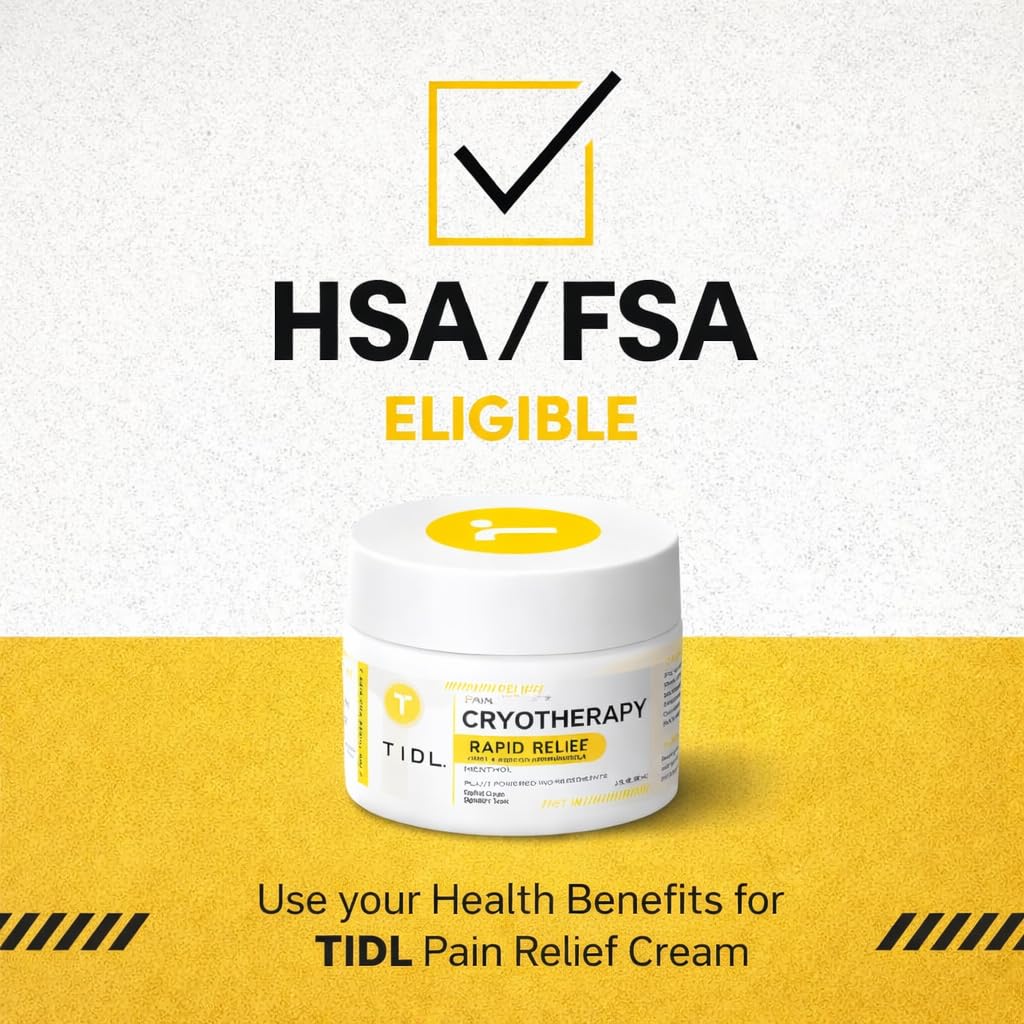 Back and nerve pain relief cream by TIDL Cryotherapy
