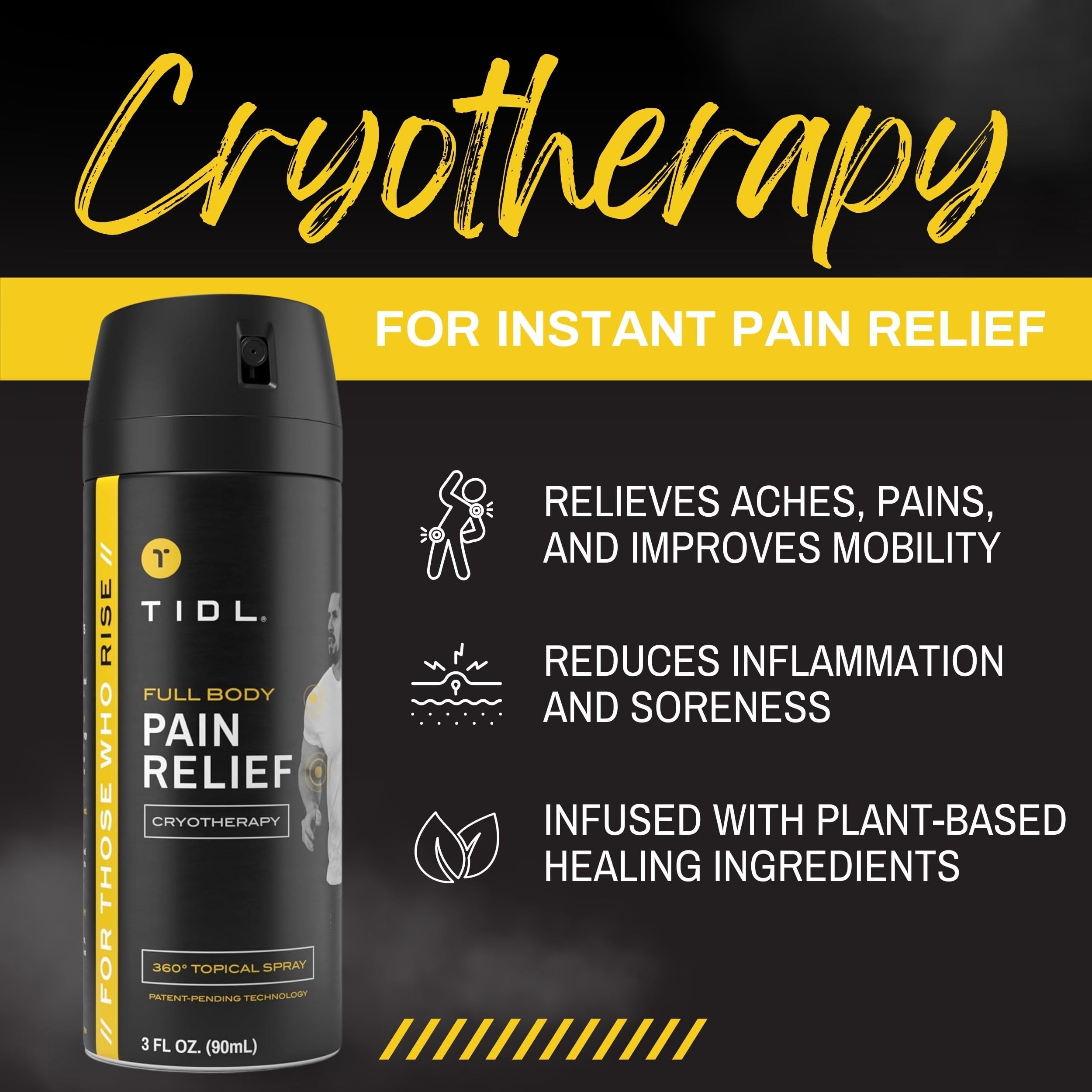 Plant Based Menthol ingredient in TIDL spray