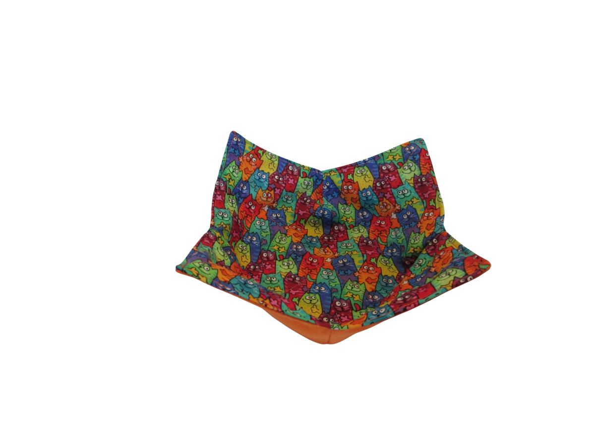 Tie Dye Packed Cats Soup Bowl Cozy product image