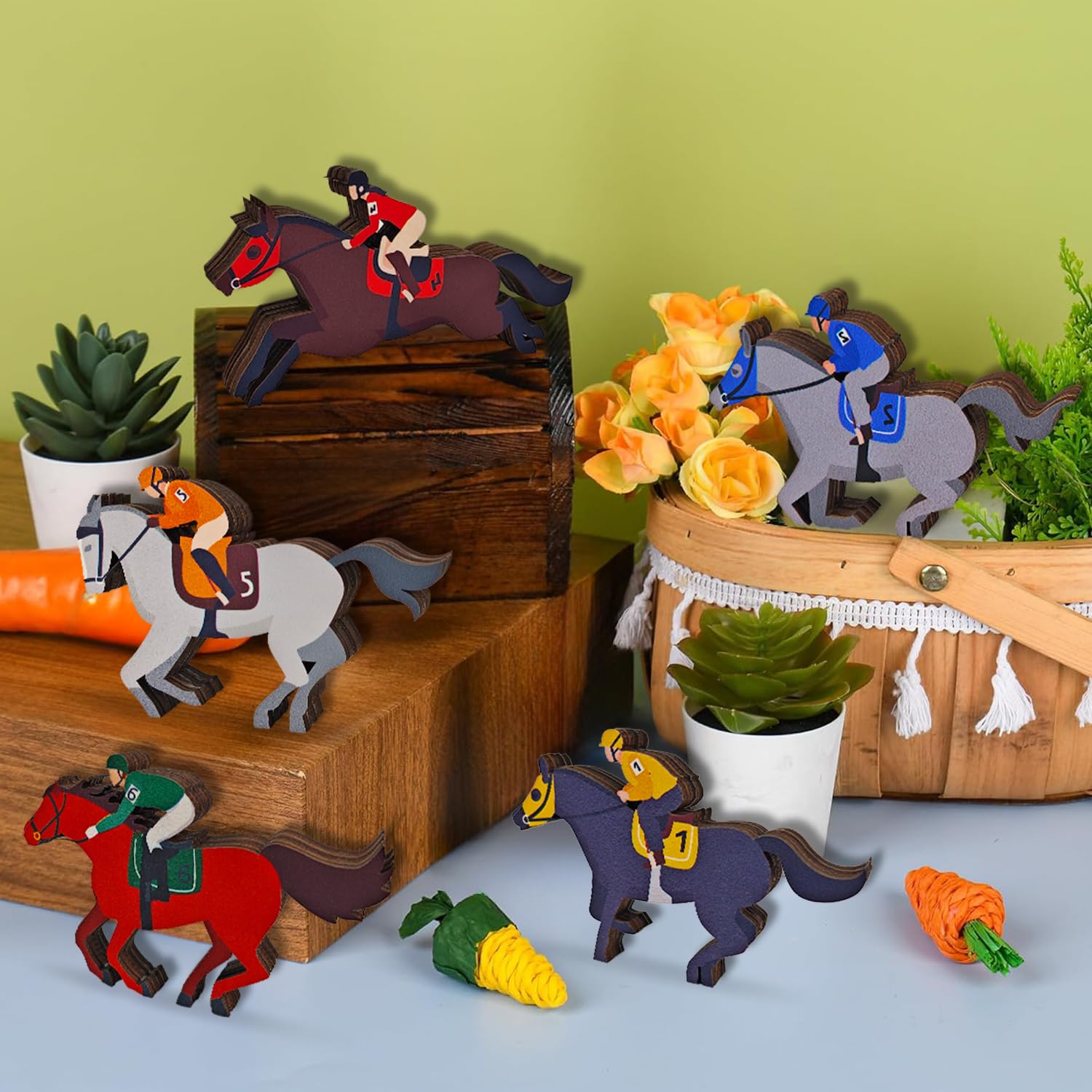 Durable wooden Derby party signs resistant to fading