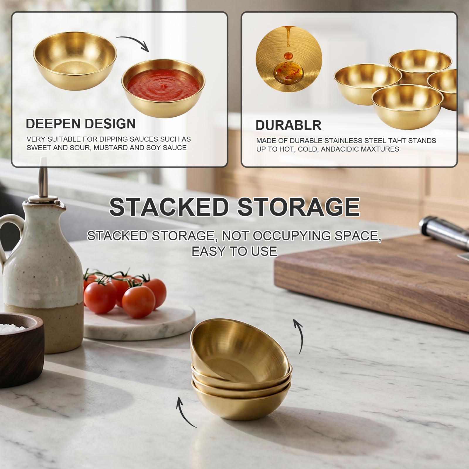 tifanso dipping bowls for sauces condiments charcuterie boards