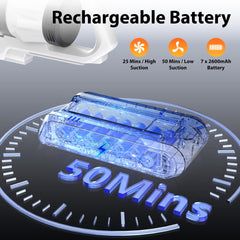 Detachable 7*2600 mAh battery for Tikom V750