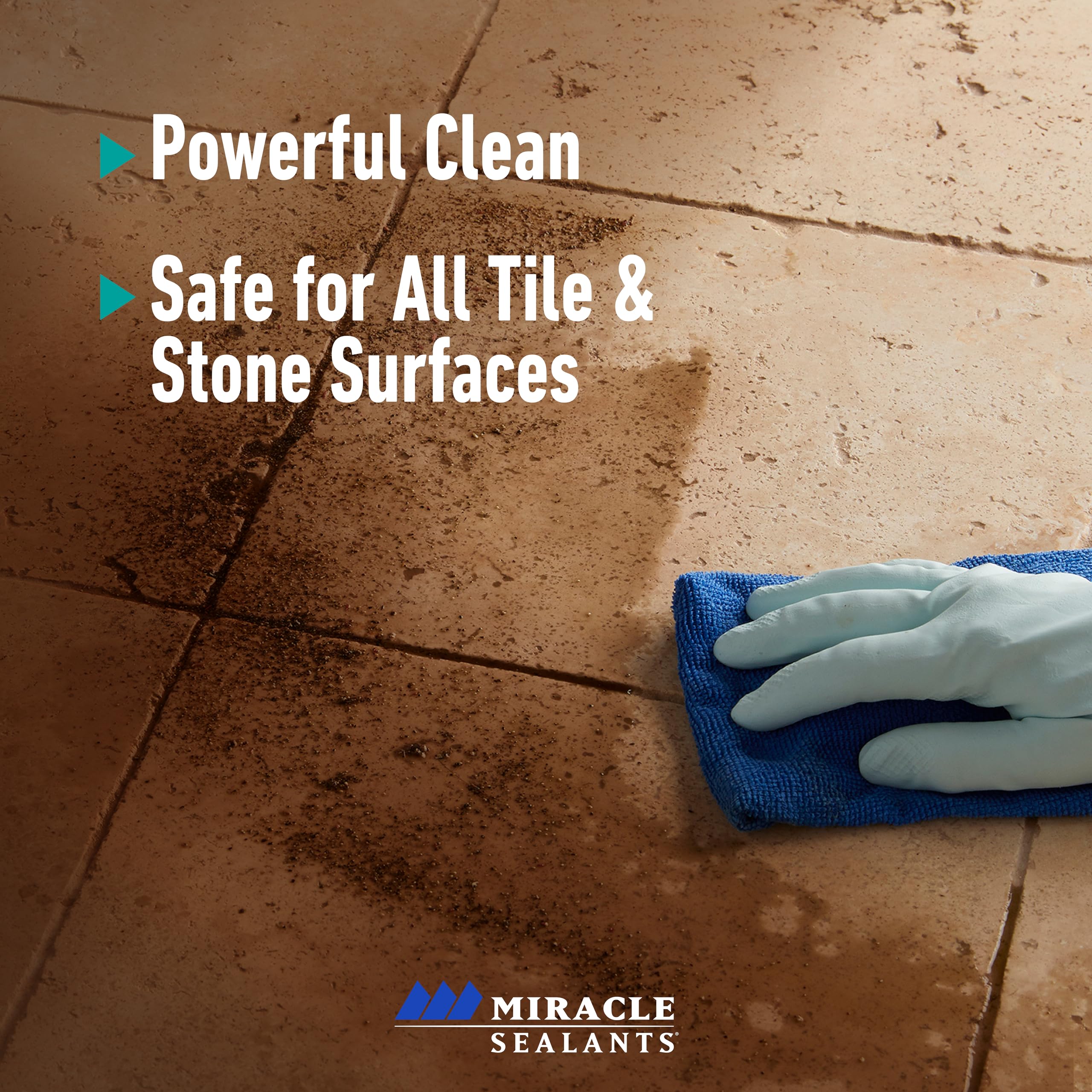 Tile & Stone Cleaner Concentrate 32oz packaging side view