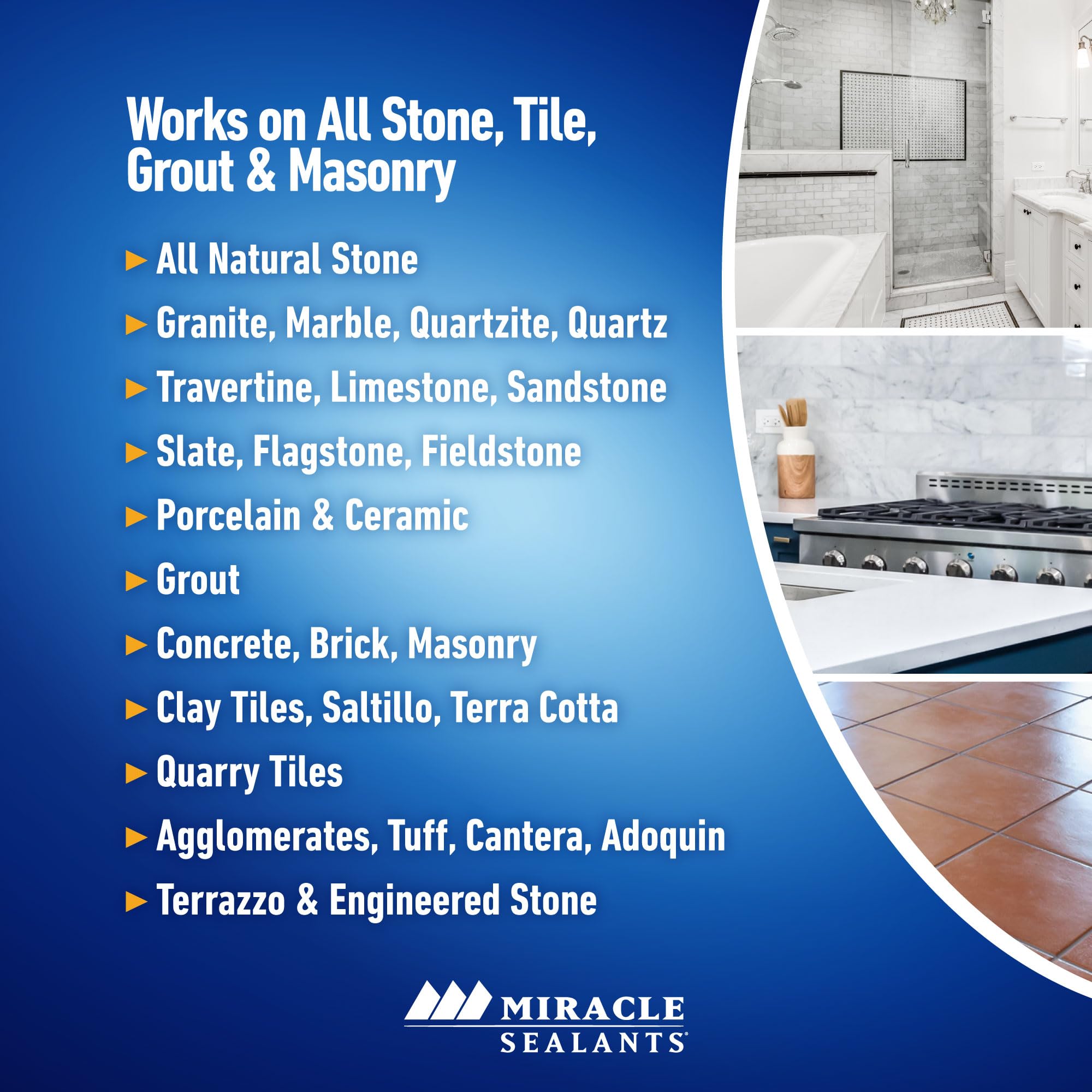 Miracle Sealants Tile & Stone Cleaner Concentrate product label