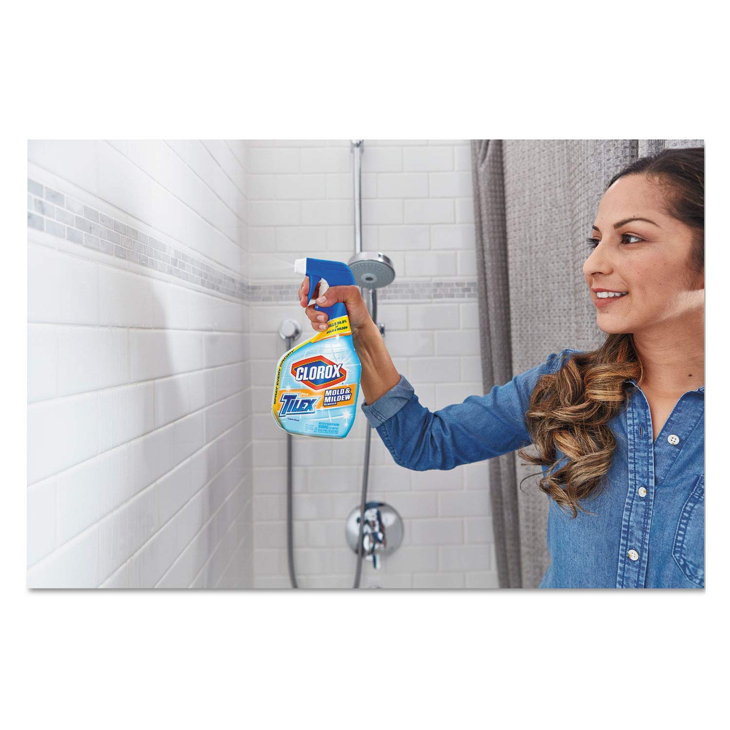 Disinfects hard nonporous surfaces after a 5 minute dwell time