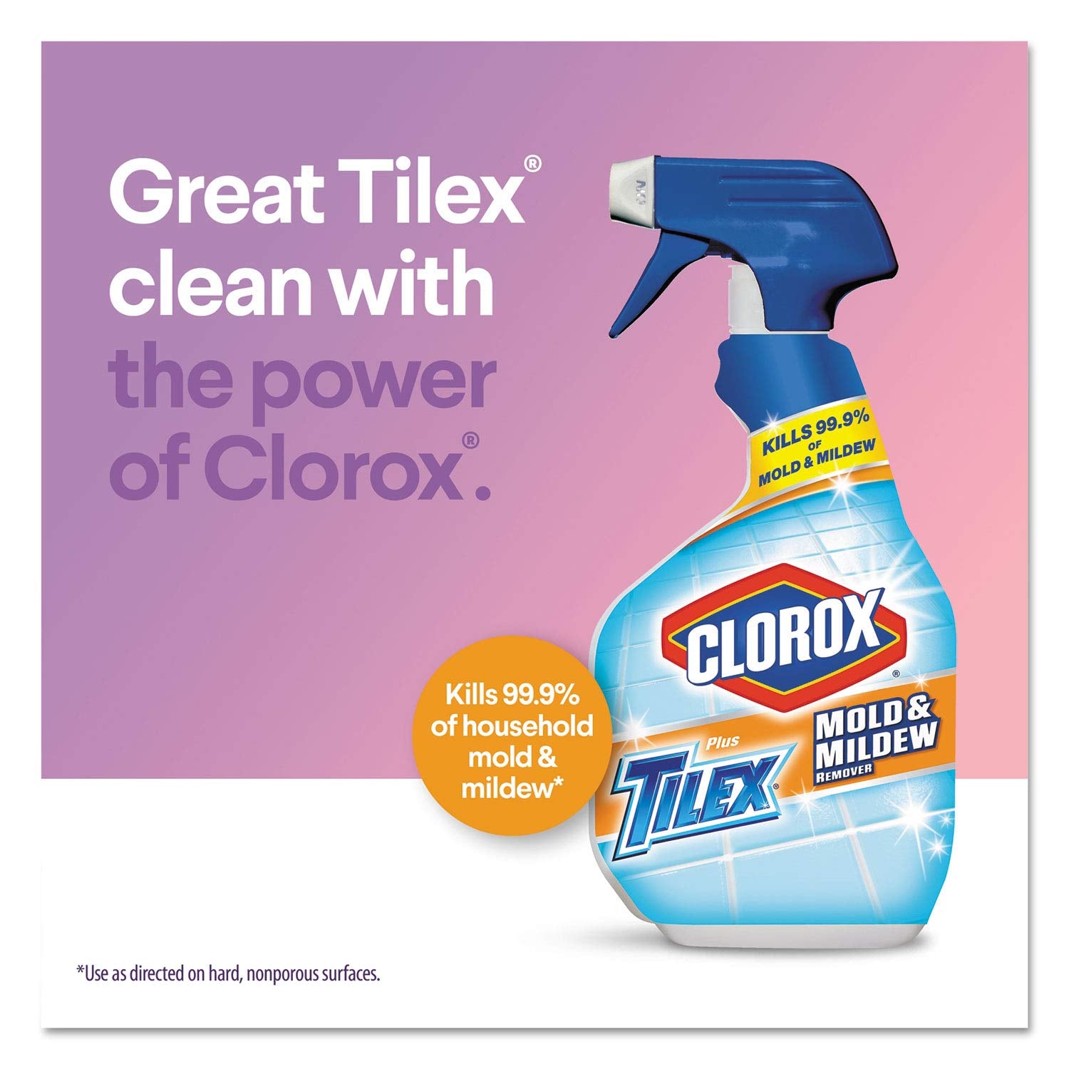 Two-bottle Pack of Tilex Mold & Mildew Remover packaging