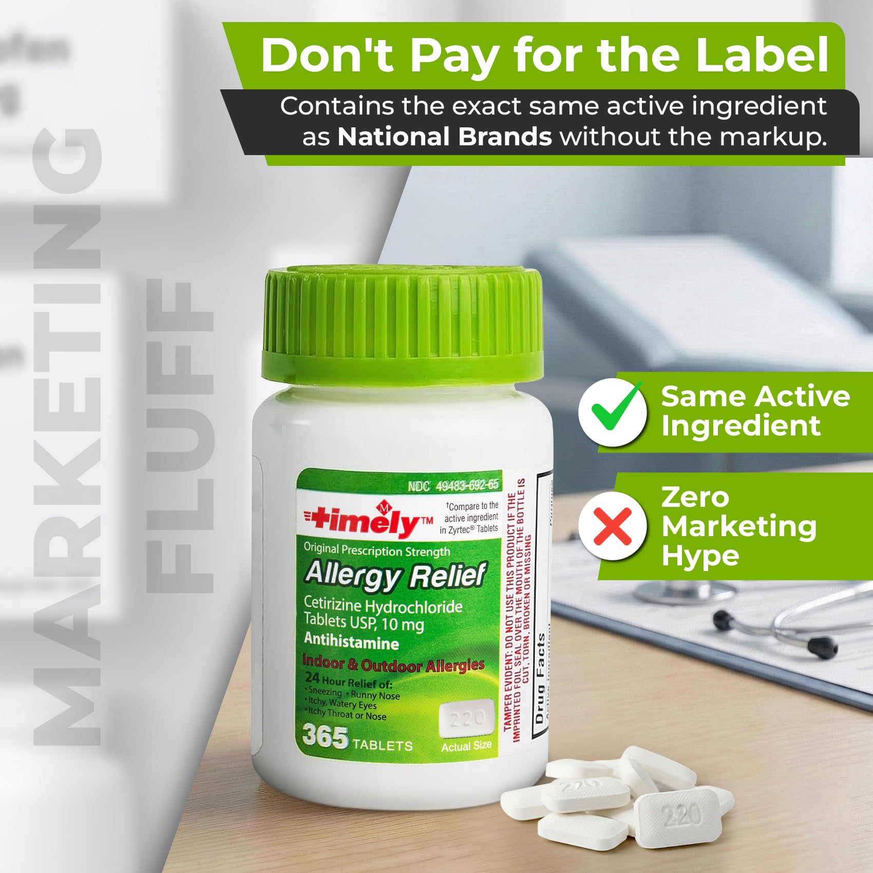 small smooth tablets easy to swallow TIME-Cap Labs