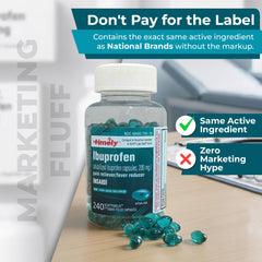 Time-Cap Labs Ibuprofen pain relief softgel