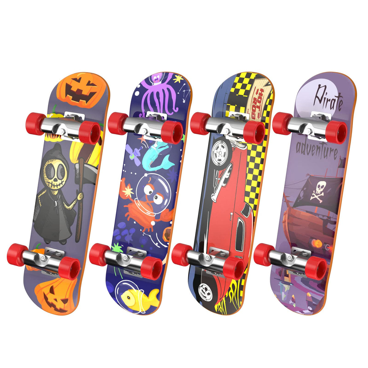 TIME4DEALS 4 PCS Finger Professional Finger Boards pattern set