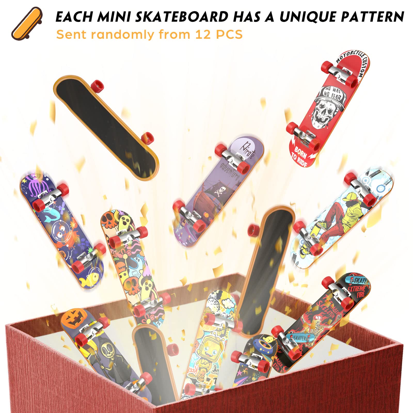Educational finger skateboard props time4deals