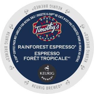 Timothy's World Coffee Rainforest Espresso 96 K-Cups image 1