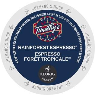 Timothy's World Coffee Rainforest Espresso 96 K-Cups image 5