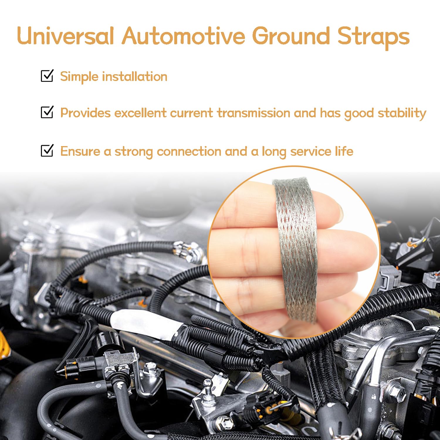 tin plated copper grounding cable product surface