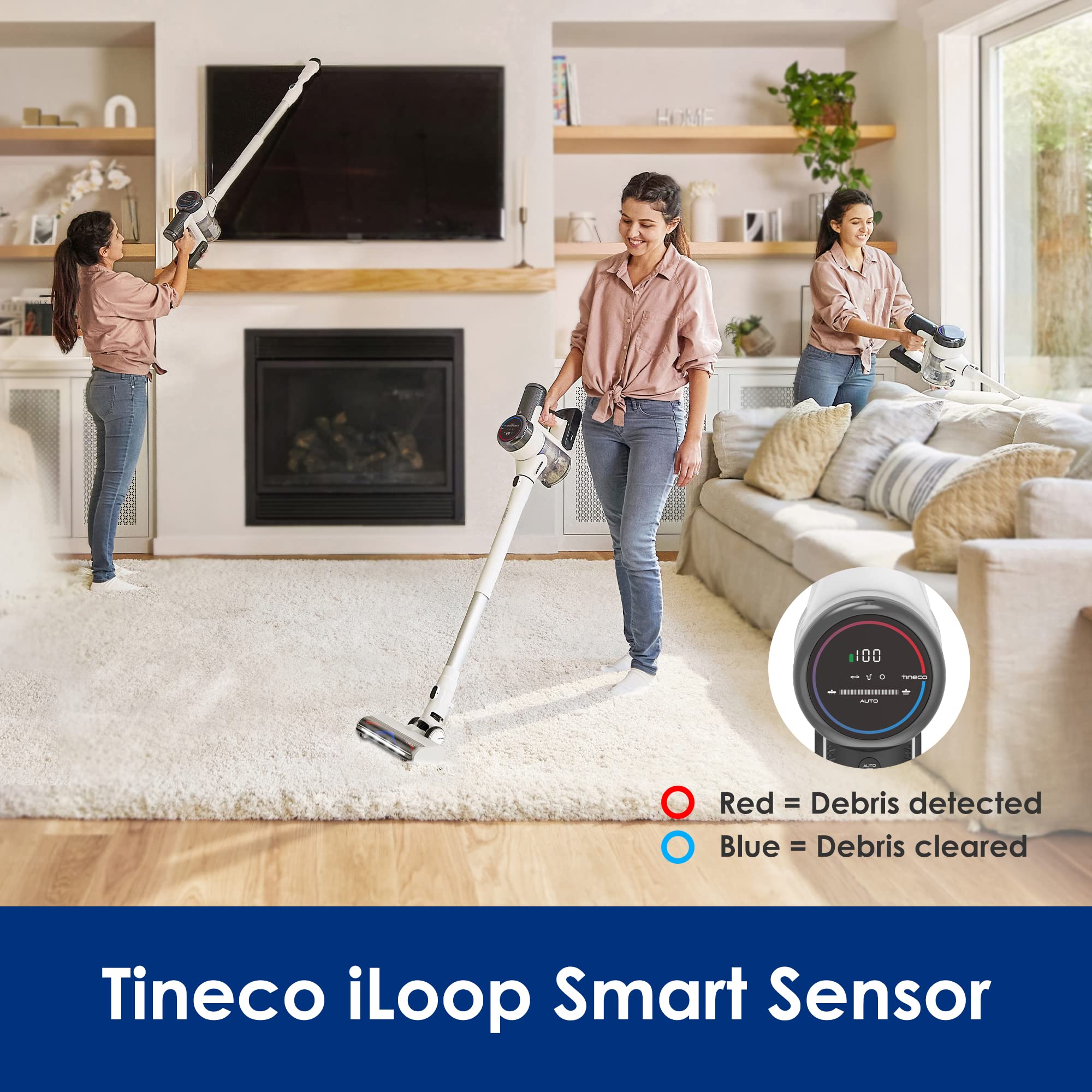 Tineco anti tang le brush close up image