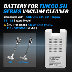 Tineco S11 Tango compatible battery by YSomPower