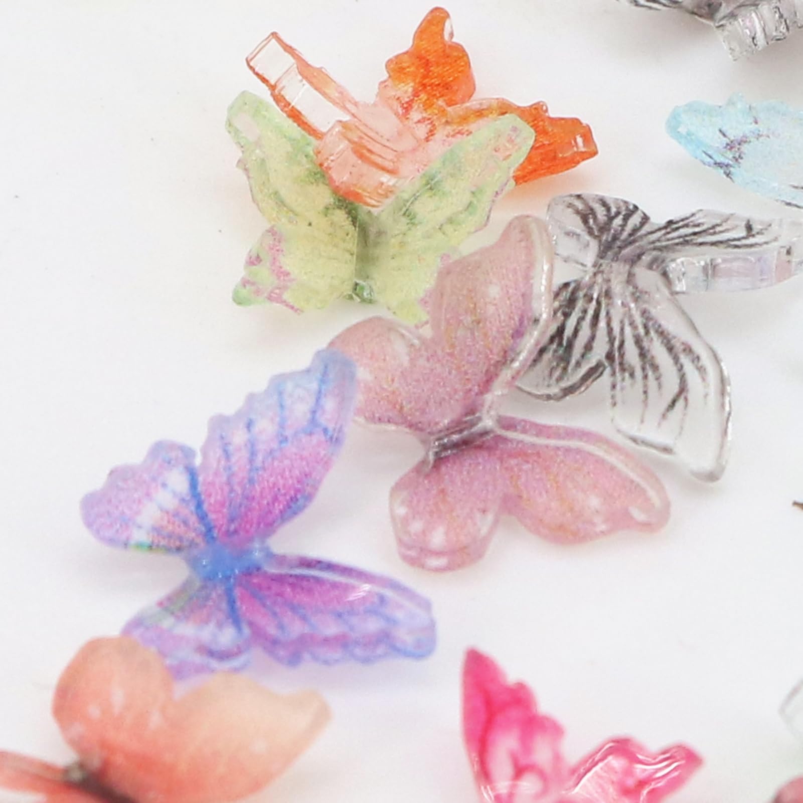 60Pcs butterfly set for DIY crafts