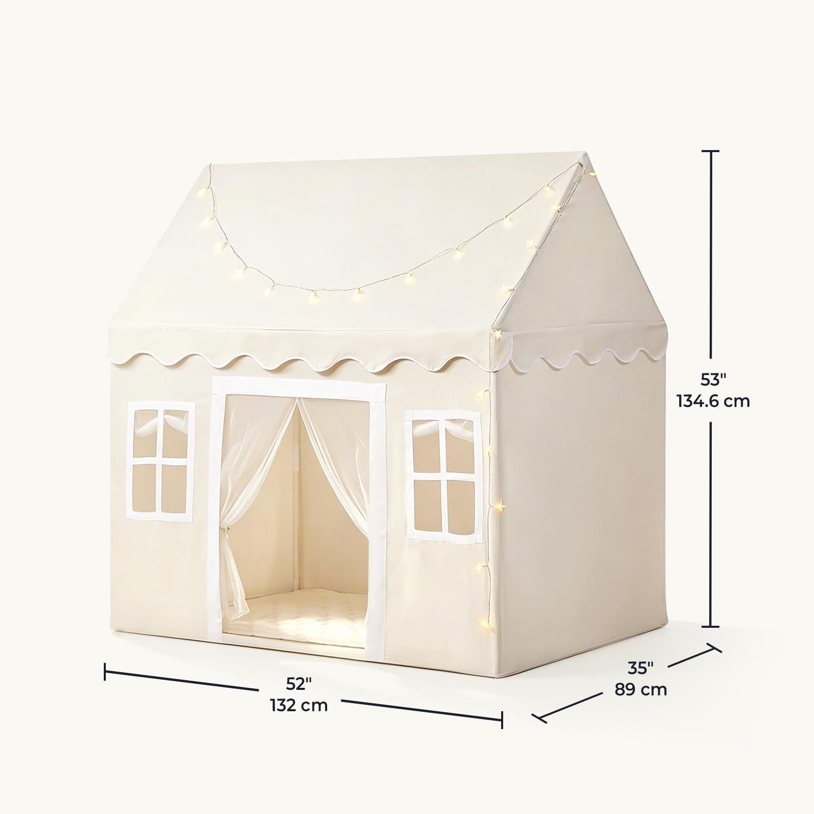 Suitable for indoor and outdoor use in good weather