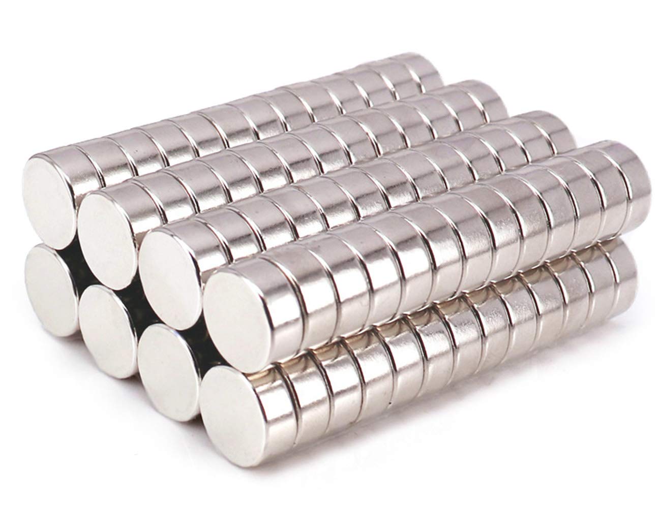 Tiny round disc magnets 8x4mm in package 50pcs