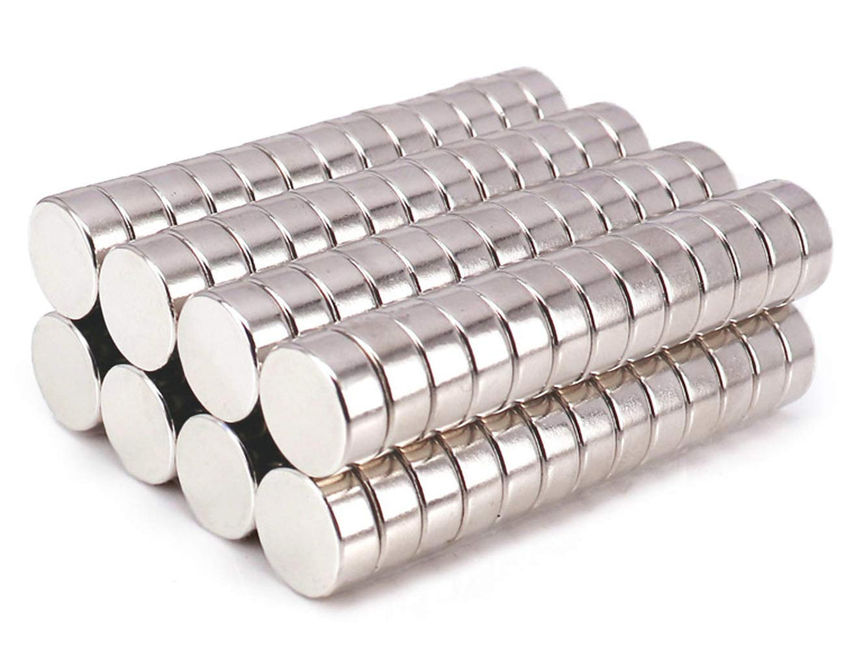 Tiny round disc magnets 8x4mm in package 50pcs