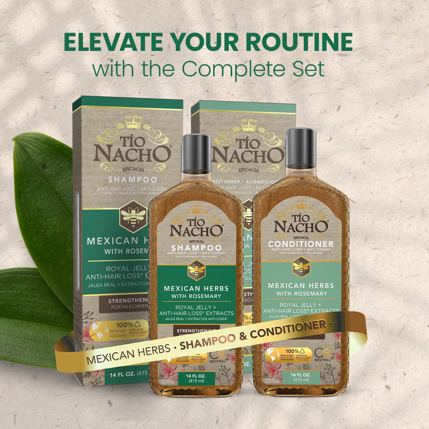 herbal ingredients list on tio nacho mexican herbs bottle