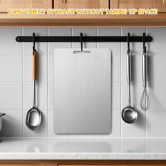 Weighted non-slip corners provide kitchen stability