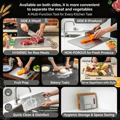M titanium cutting board 12x8 inch for fruits