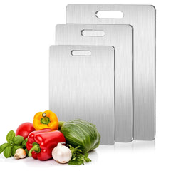 Titanium Cutting Board set of 3 kitchen boards in three sizes
