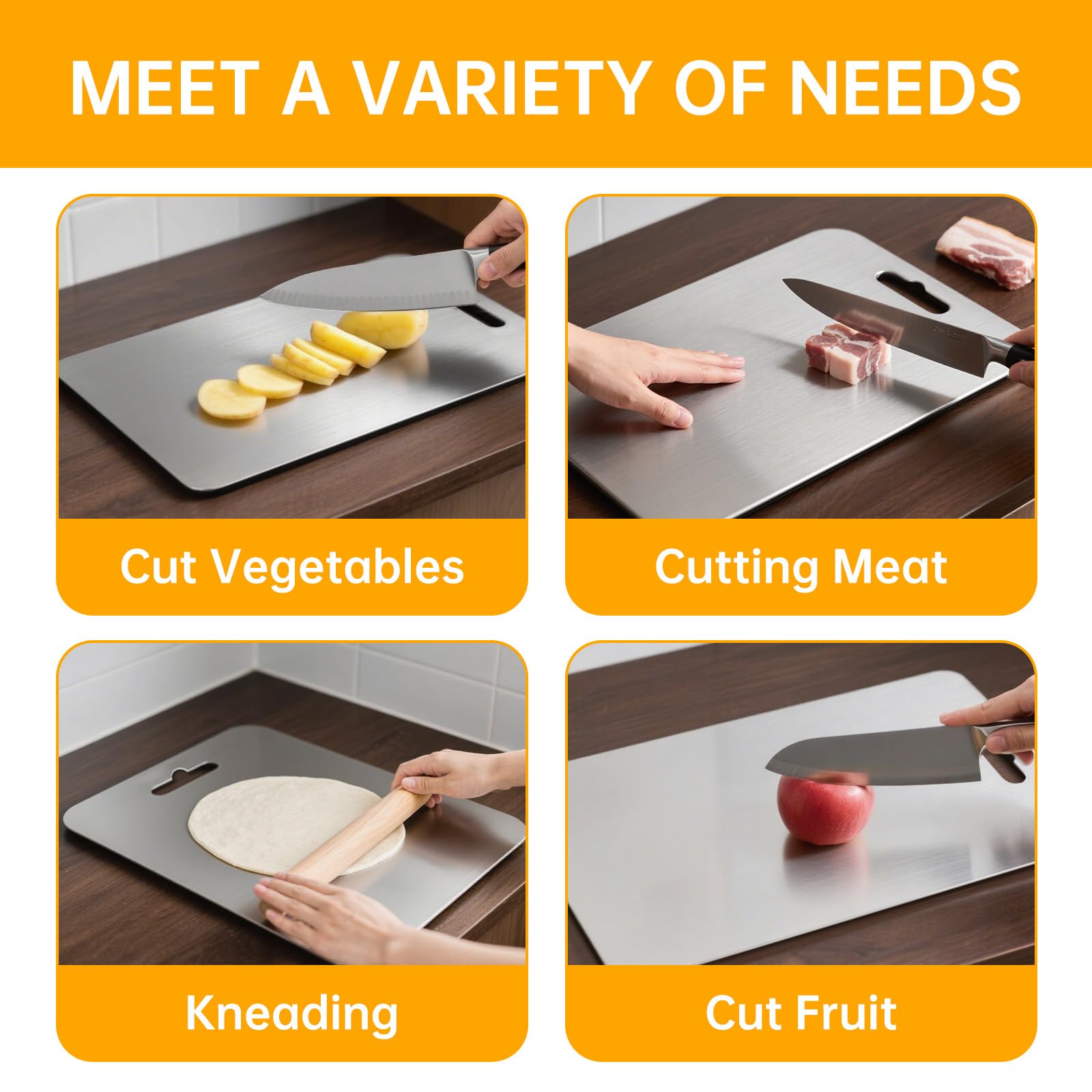 Dual zones for raw ingredients and ready-to-eat produce