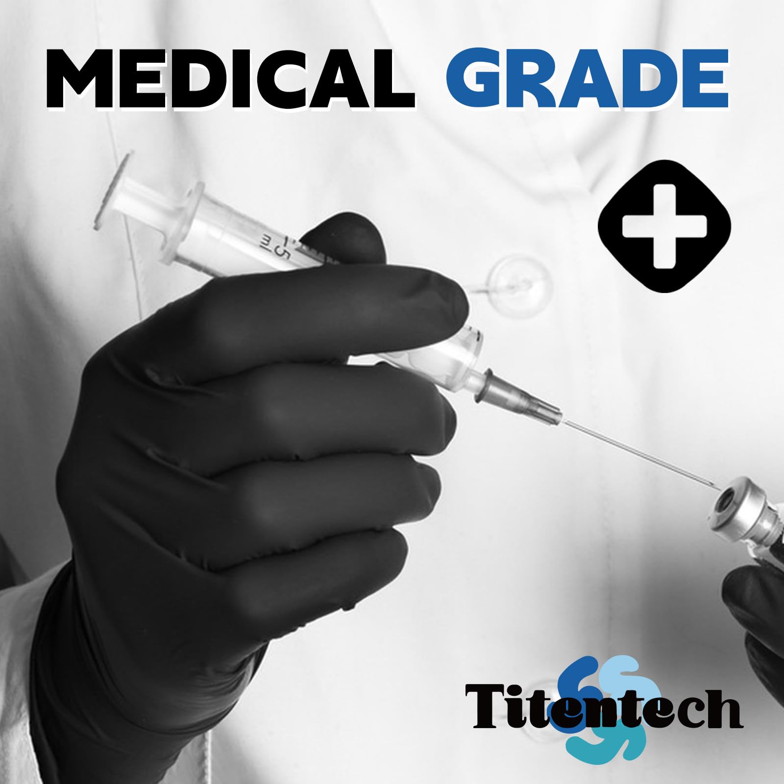 Titentech disposable gloves for medical and cleaning tasks