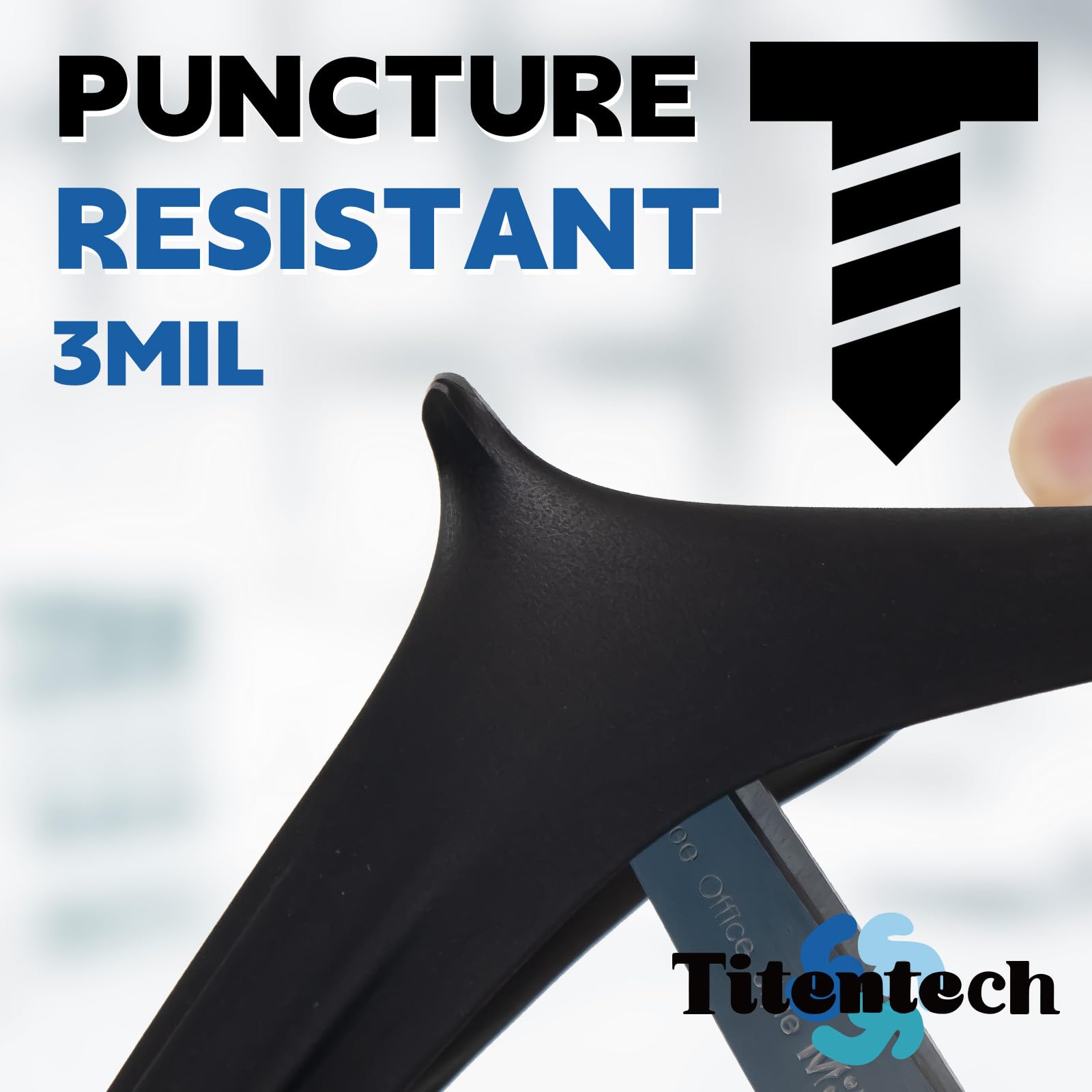 Titentech gloves for tattoos and nail care