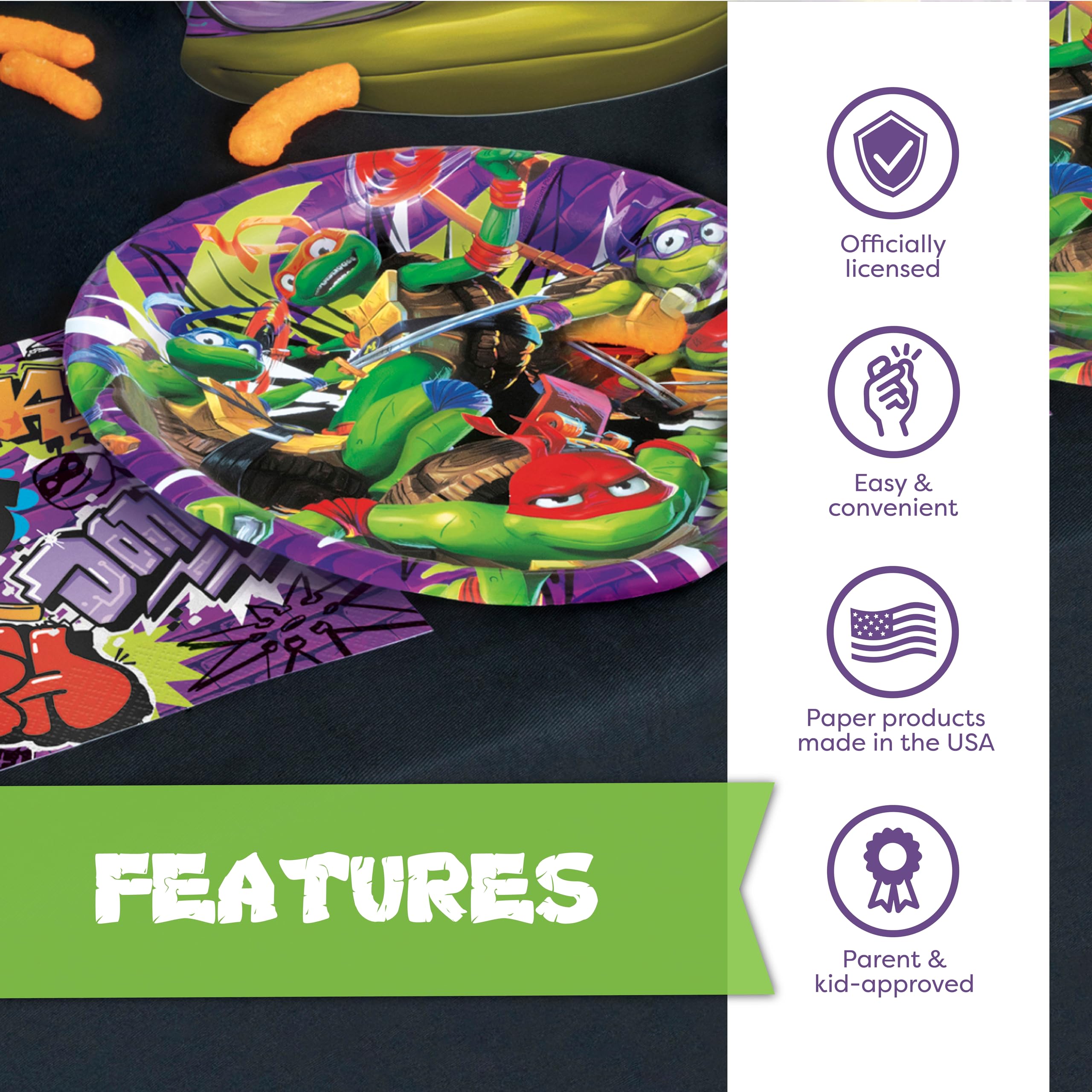tmnt mutant mayhem movie themed party supplies