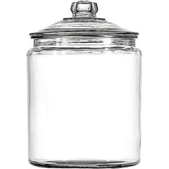 TnLoji 2-Gallon glass jar with airtight lid
