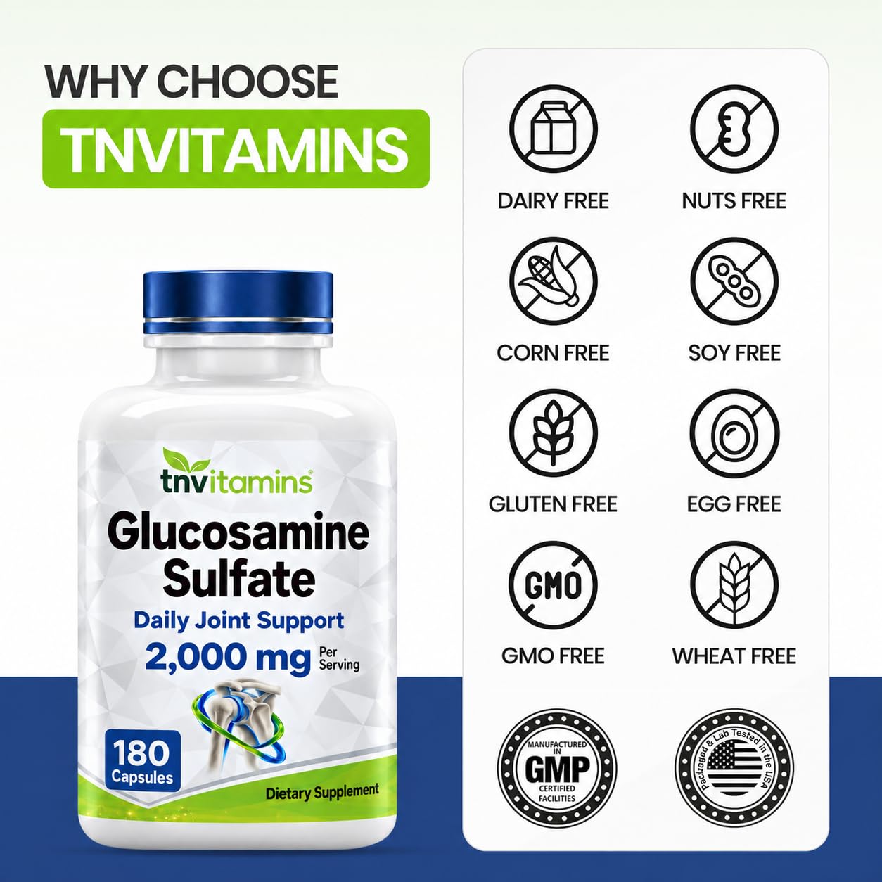 Glucosamine Sulfate Capsules packaging details