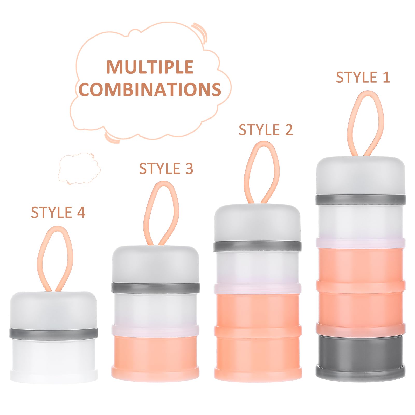 Tobeelec pink color protein powder container