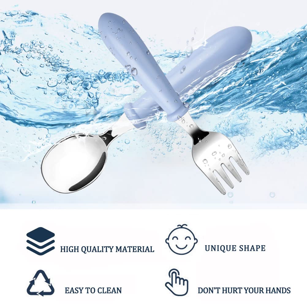 toddler forks made from 304 stainless steel