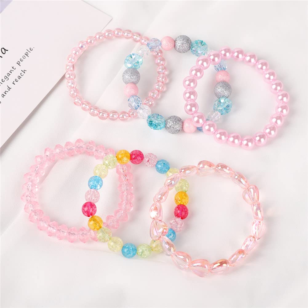 Gift ready bracelet set for toddler girls