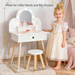 11 accessories included for pretend salon play