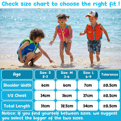 High density EPE foam buoyancy in oshyle toddler vest